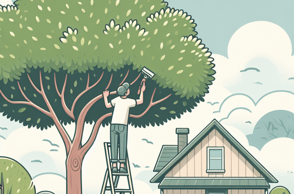 Trim tree branches that are overhanging your roof.