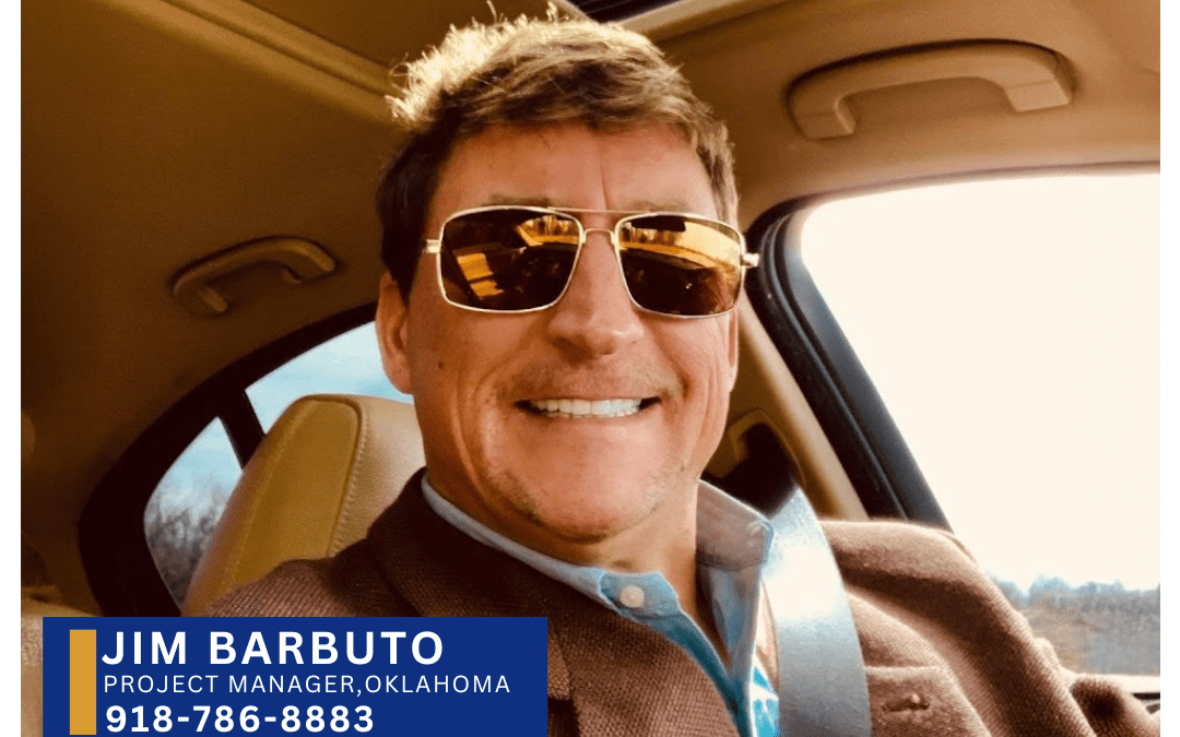 Meet Our Team. Jim Barbuto, project manager at Ridgeline Roofing in Grove, OK.