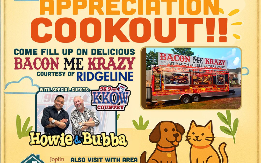🌞 Ridgeline Roofing and Solar’s 4th Annual Community Appreciation Cookout: A Day to Celebrate Joplin! 🌞