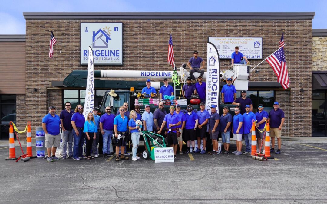 Ridgeline Roofing & Solar Voted #1 Roofer in the 2025 Readersā Choice Awards!