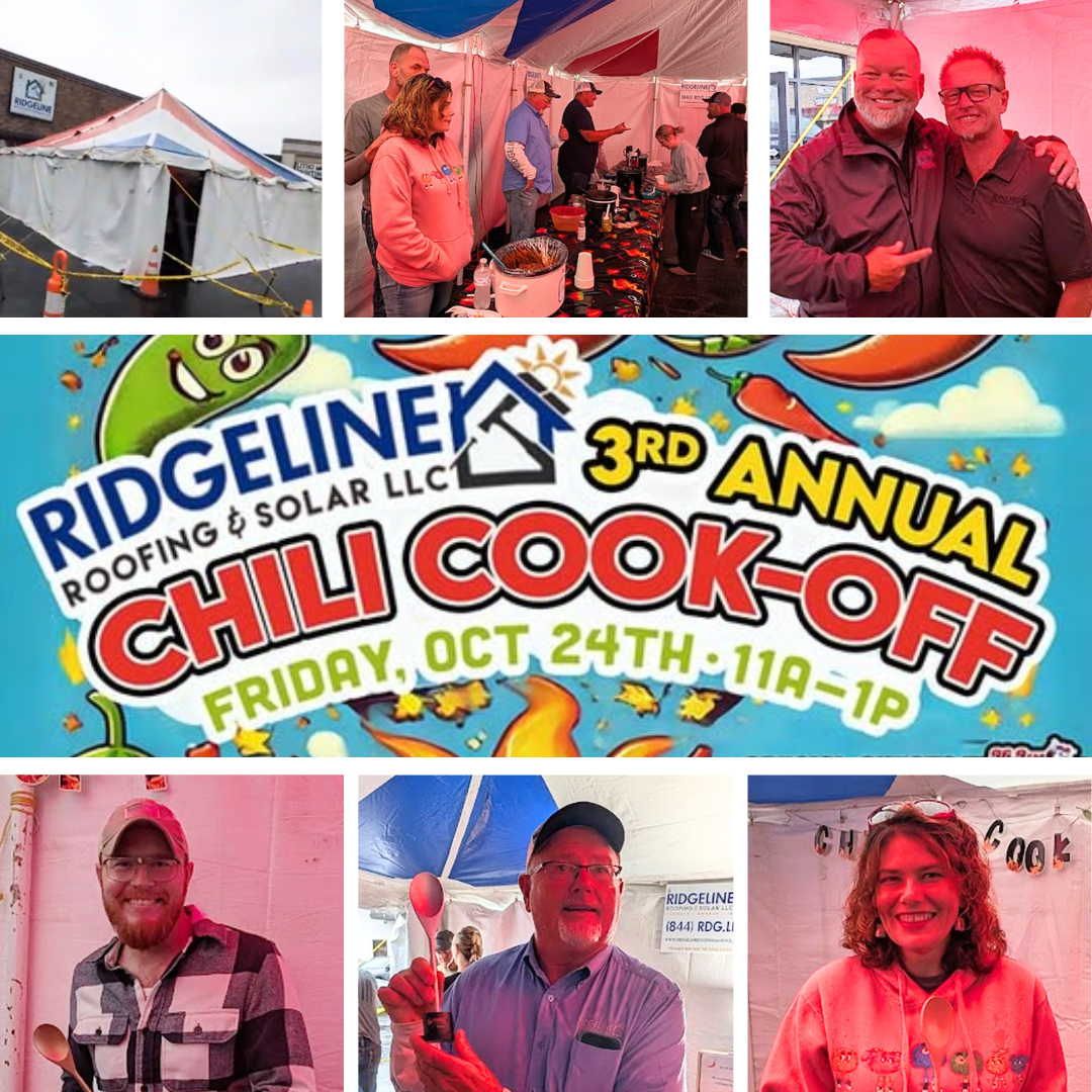 20251027_ridgeline roofing 3rd annual chili cookoff Ridgeline Roofing and Solar 3rd Annual Chili Cook-Off Friday Oct 24th 11A-1P