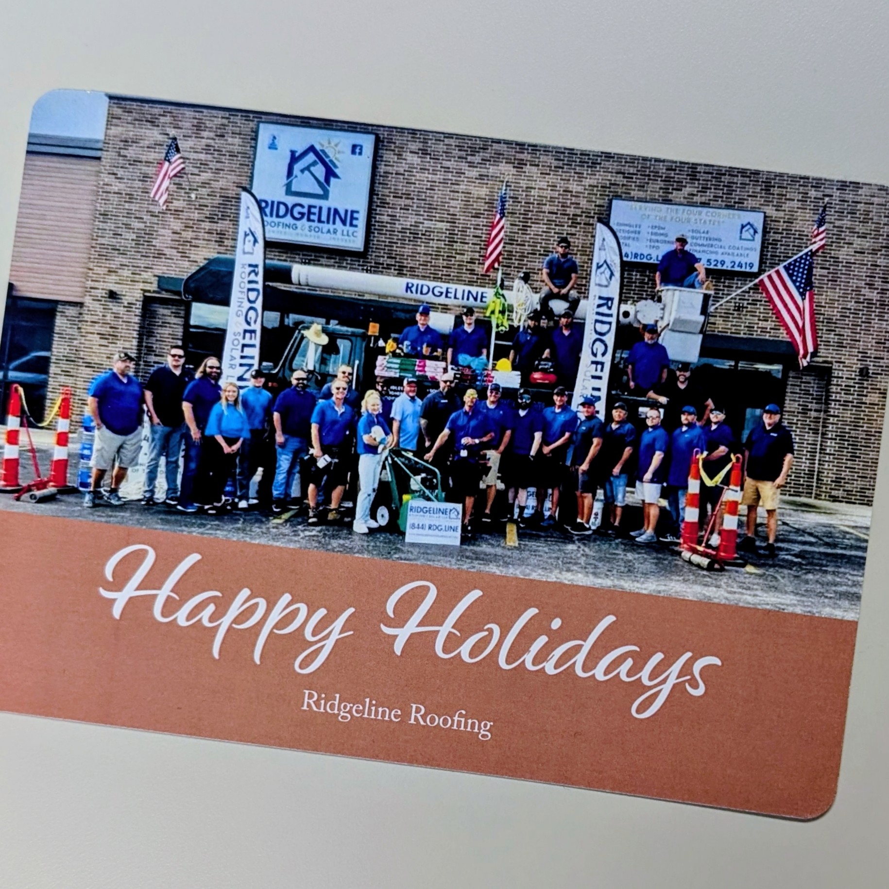 Team Ridgeline Christmas Party 2026_Christmas Card